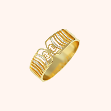 22K Gold Plated Butterfly Designer Baby Bracelet – Elegant Cutwork Style
