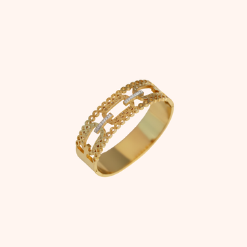 22K Gold Plated Elegant Cutwork Baby Bracelet – Premium Designer Style