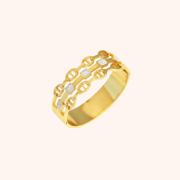 22K Gold Plated Designer Baby Bracelet – Elegant Pattern Style