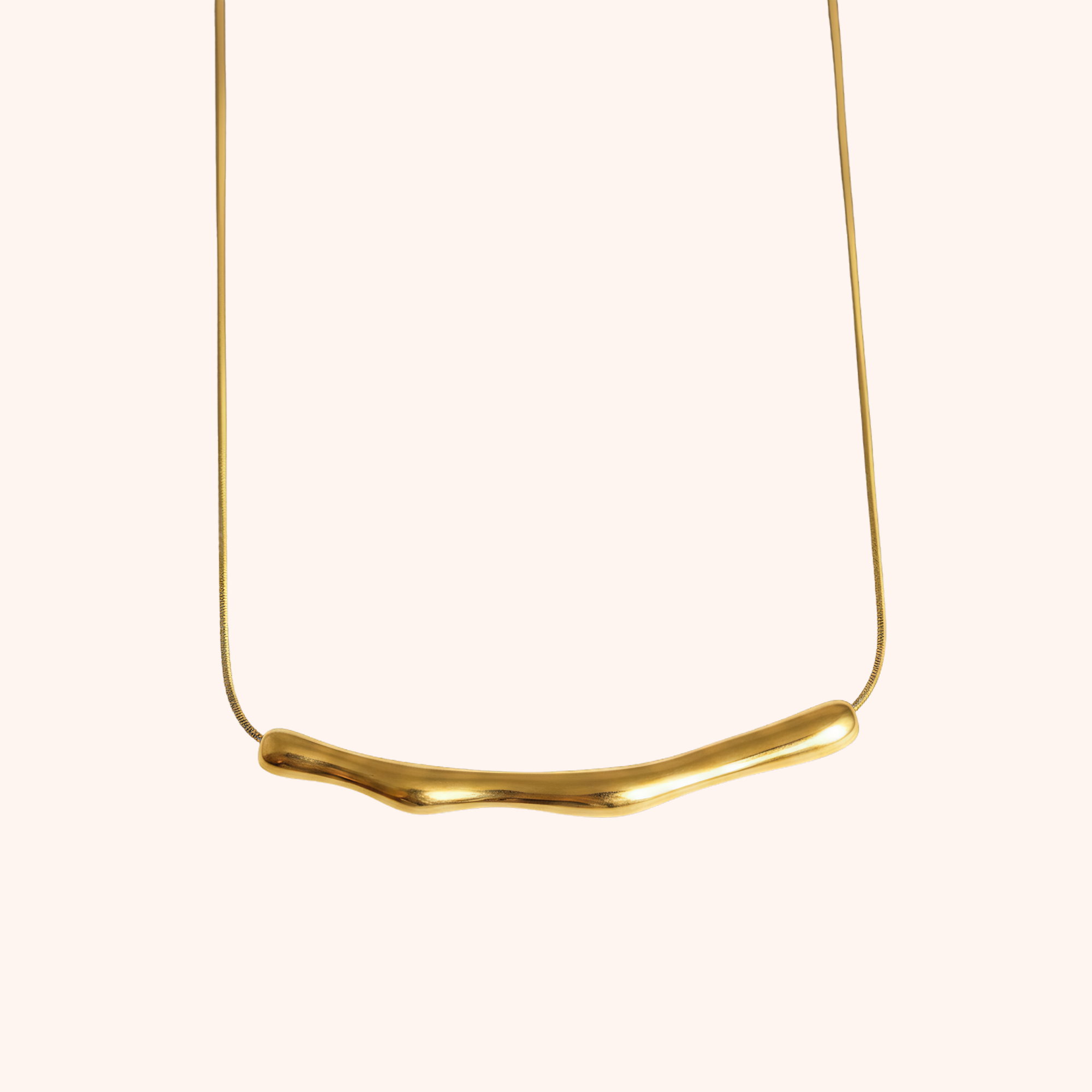 Minimal Bar Necklace – Modern Elegant Design