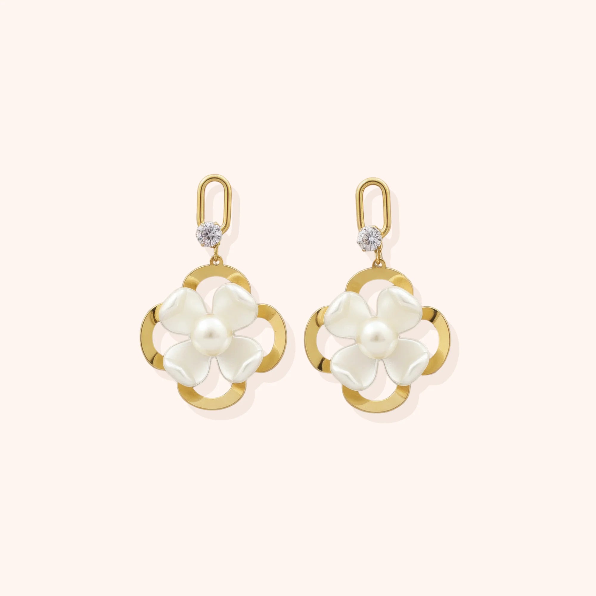 Classic Pearl Drop Earrings