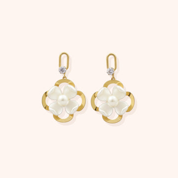 Classic Pearl Drop Earrings