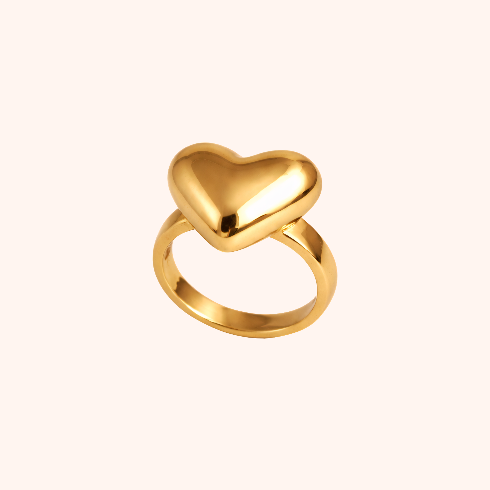 Gold Plated Stainless Steel Ring – Classic Daily Wear