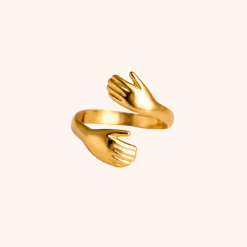 Gold Plated Adjustable Stainless Steel Ring – Daily Wear