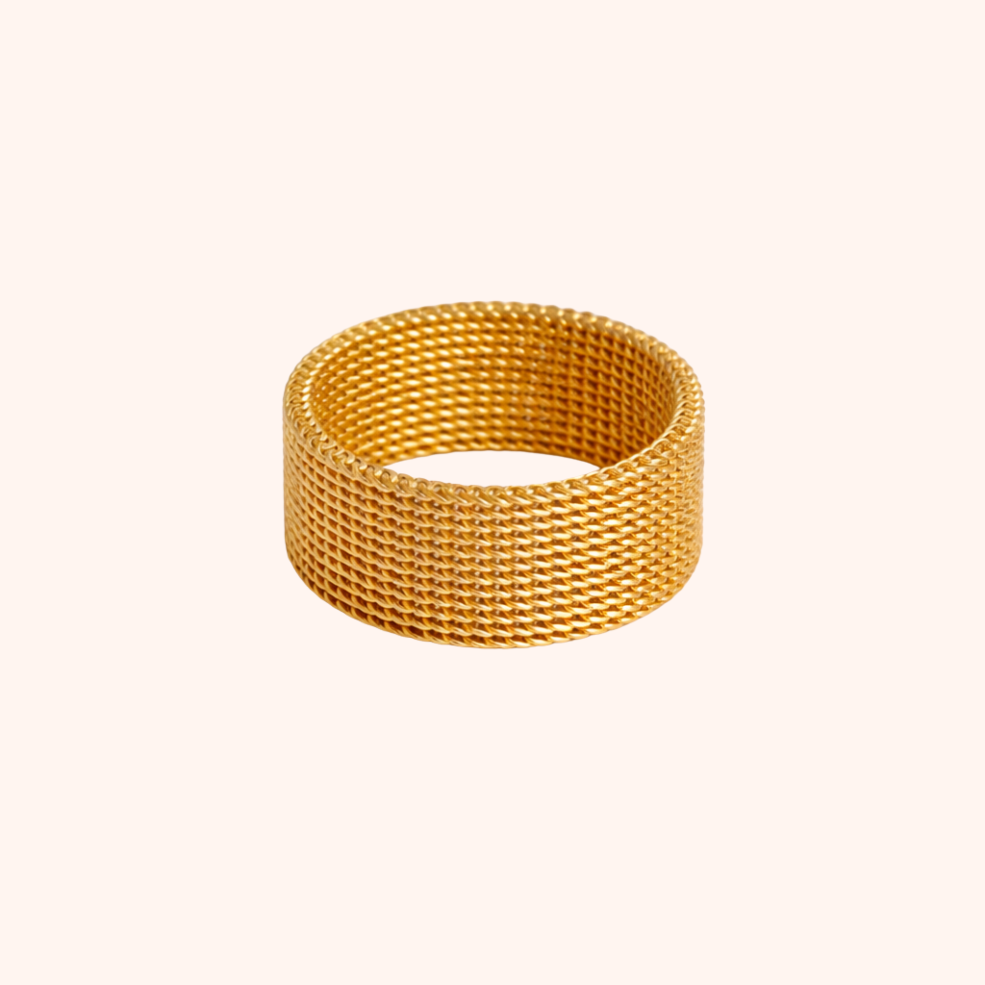 Gold Plated Stainless Steel Ring – Premium Daily Wear