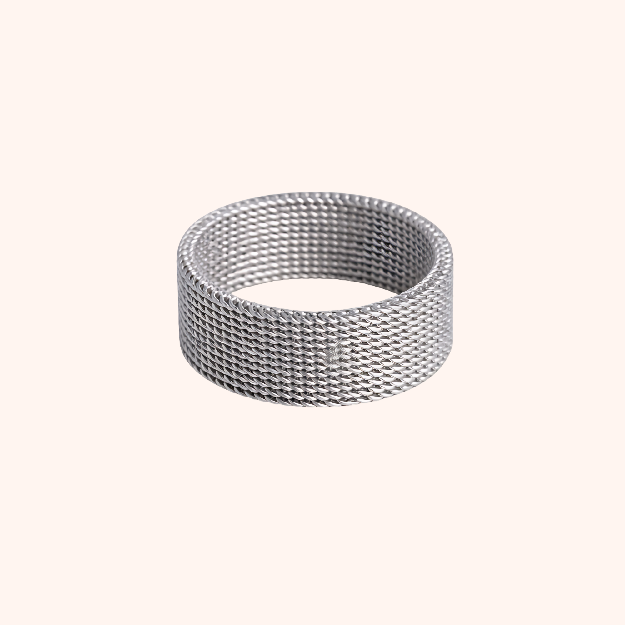 Silver Plated Stainless Steel Ring – Premium Daily Wear