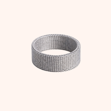 Silver Plated Stainless Steel Ring – Premium Daily Wear
